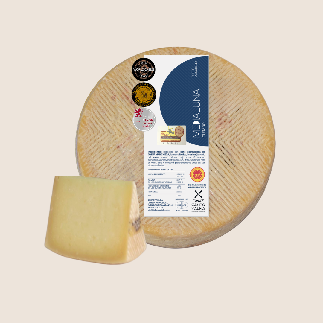 Queso Medialuna Curado