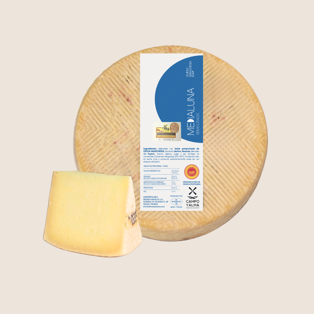 Queso Medialuna Semicurado